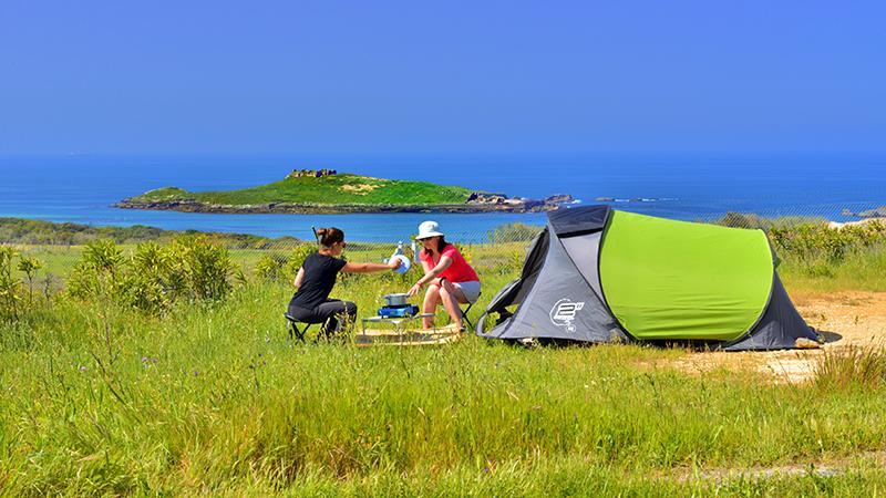 Отель Parque De Campismo Da Ilha Do Pessegueiro Порту-Кову Экстерьер фото